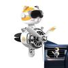 Propeller Car , Car Vent Propeller, Cute Cat Pilot - Creative Car