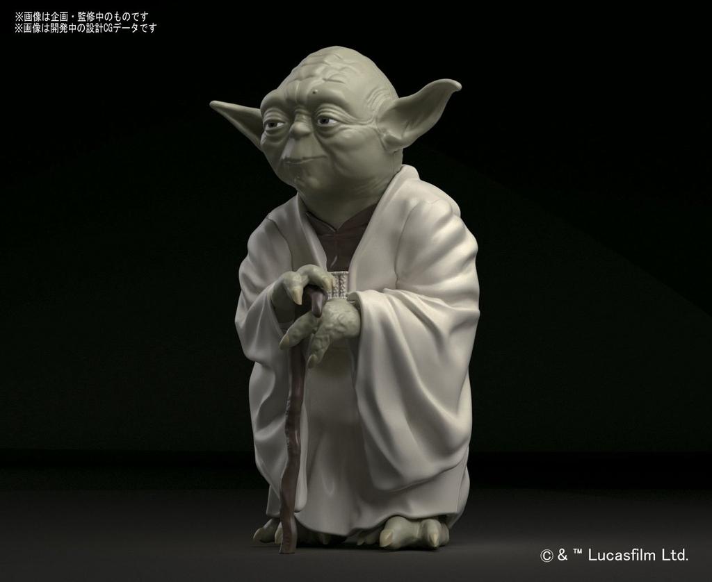 Star Wars Yoda Scale Plastic Model 1/6