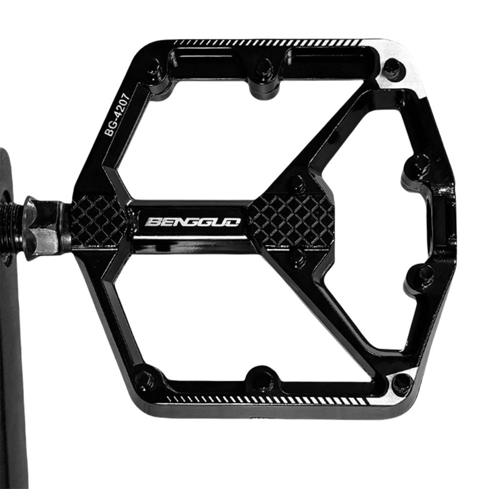 Double DU Bearing Bicycle Ultralight Pedal Aluminum Alloy Bicycle Wide Platform Pedal Mountain Bike Pedals MTB Bike Accessories China Mainland