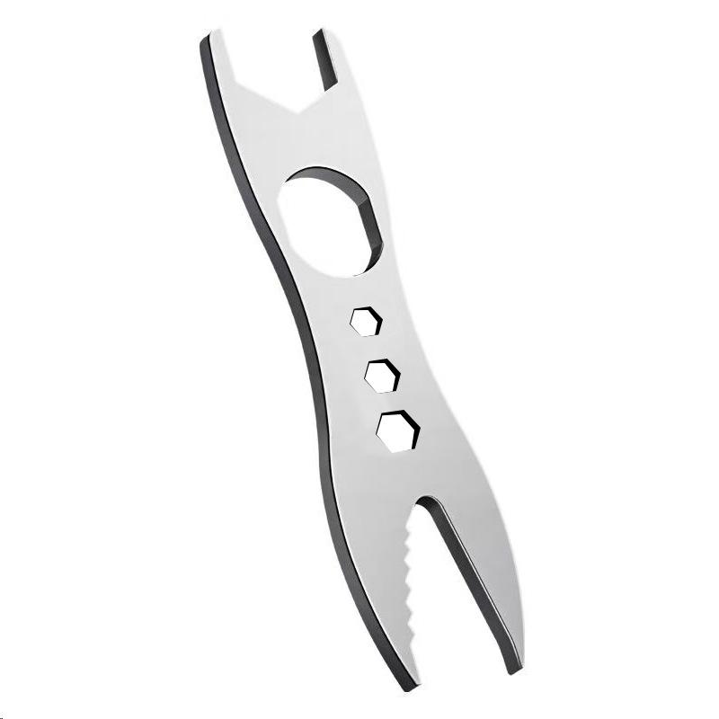Double Ended Adjustable Wrench 14-17mm 8-10mm Quick Release Combination Wrench Multi-Function Mechanic Tool