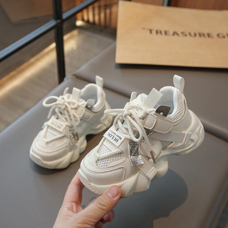 

Модные спортивные кроссовки для девочек, дышащая сетка, детские кроссовки для бега, модели весна-осень 2025, кроссовки папины кроссовки для девочек среднего и старшего возраста, тренд 30