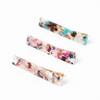 Women's Older Square Hair Clip 3-Piece Set Mother-of-pearl Hair Accessory