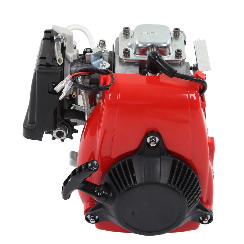 4-Takt 49CC Motorisiertes Fahrradmotor-Motorkit Geräuscharmer, stabiler Benzinmotorsatz zum Austausch