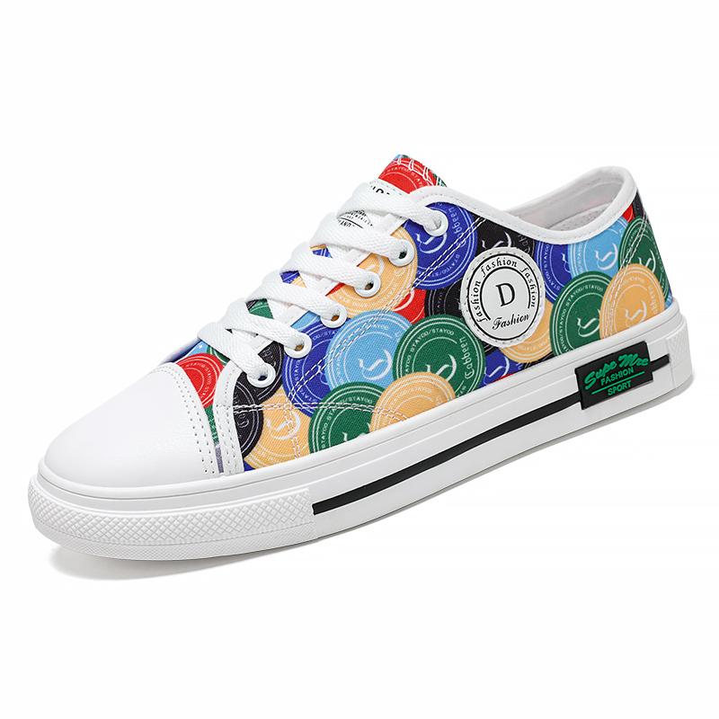 Size 31-44 Low Top Men's Women White Canvas Shoes All Vulcanize Shoes Children Casual Skateboarding Shoes Classic Brand Sneakers