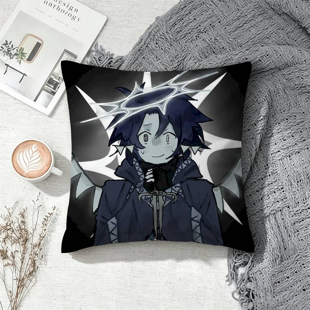 T-Two T-Time Reflective Double-Sided Printed Cushion Cover Bedroom Bedside Sofa Pillow Case