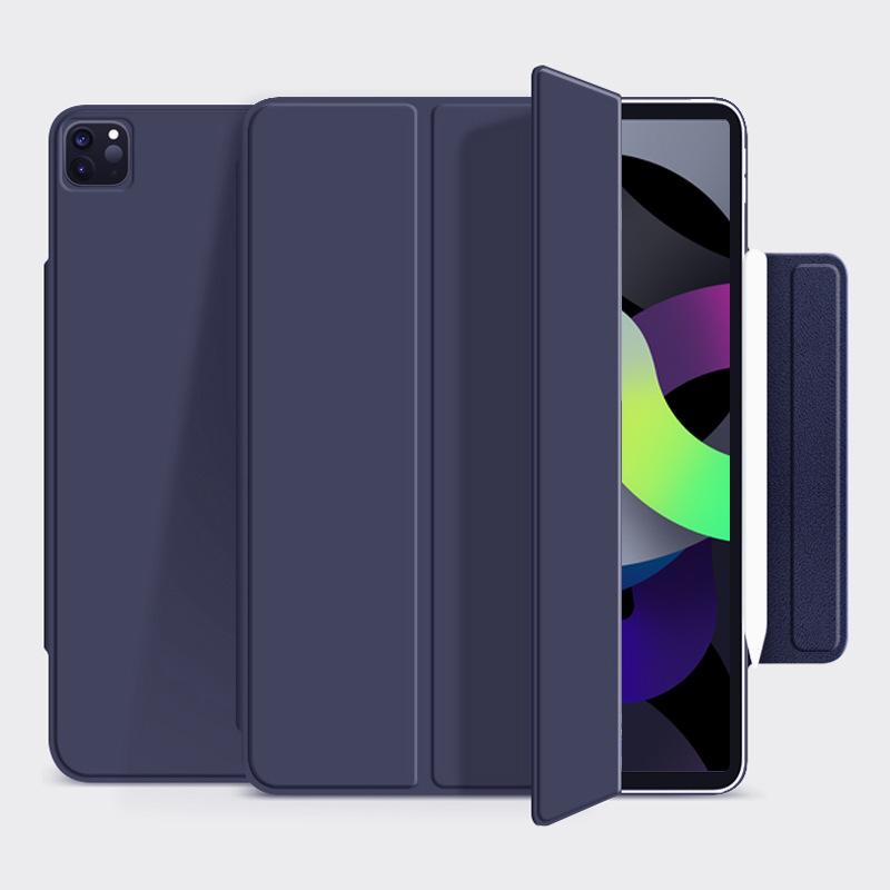 2024 iPad Pro Schutzhülle mit Magnetverschluss für 11" und 12,9" mit Schnalle und beidseitigem Clip