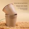 Beyipin Biodegradable Rice Husk Disposable Cups