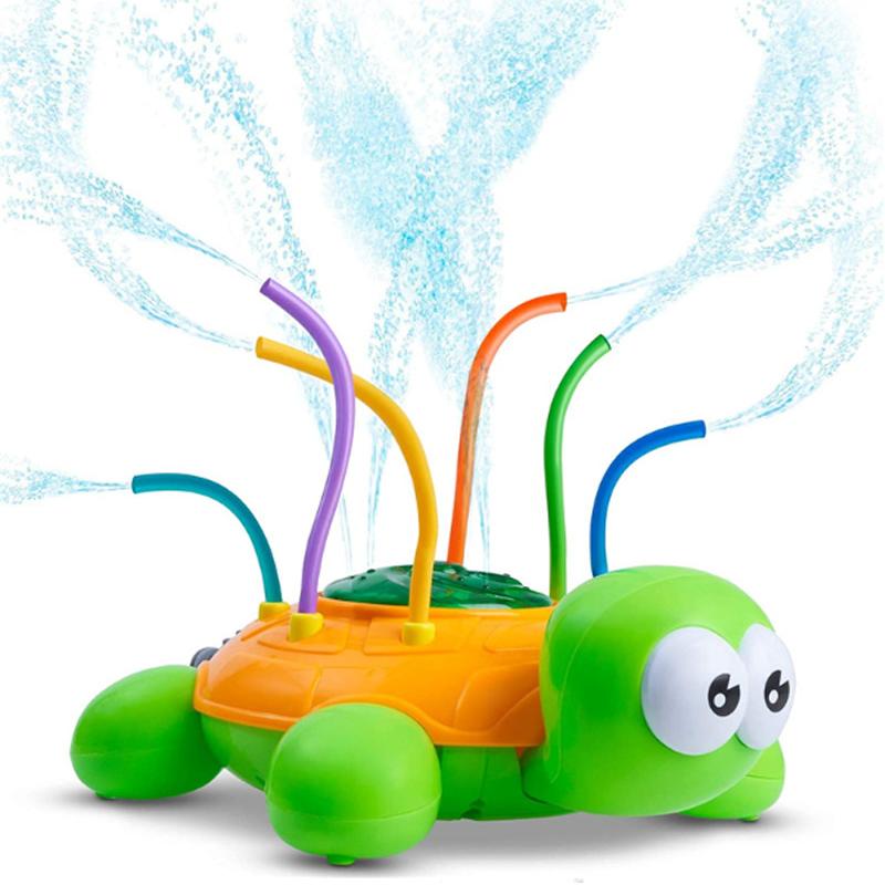 Water Spray Outdoor Toy Children Cute Turtle Ladybug Toy Summer Lawn Garden