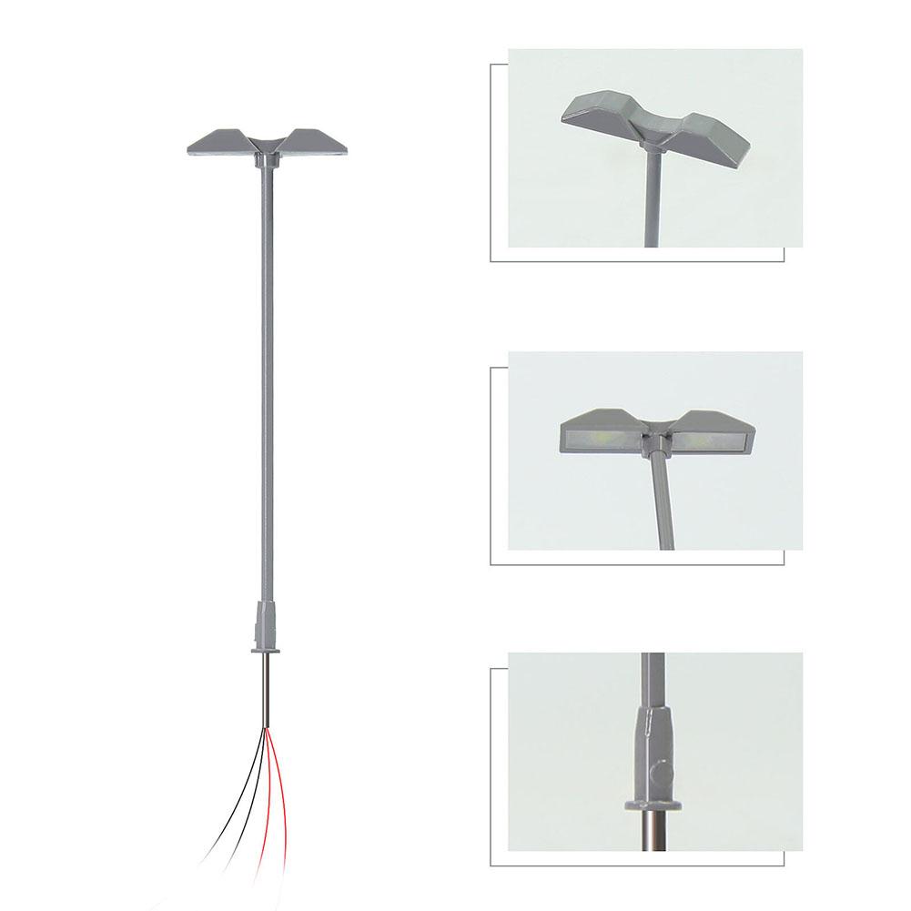 Illumination Lamps 20mA 3V DC LED Steel Tubes Street
