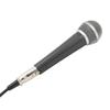 Wired Microphone with Tensile Cable Steel Mesh Grille Metal Housings Professional Handheld for KTV Stage