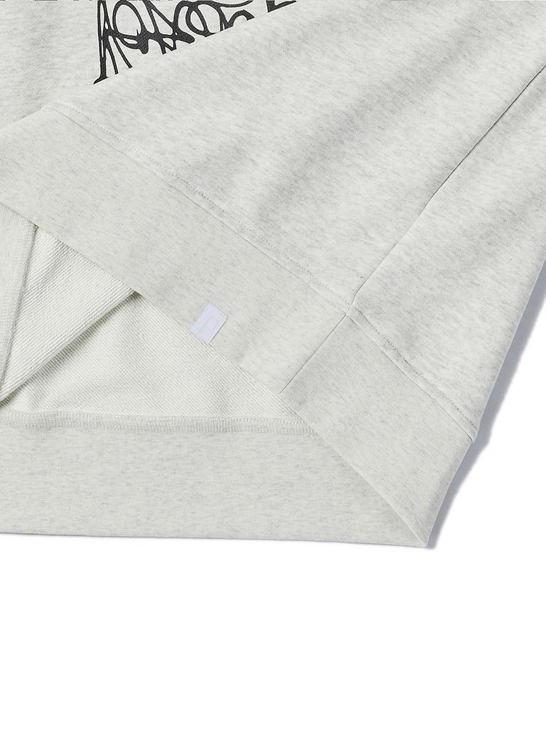 POLLUTION Graffiti Sweatshirt Oatmeal