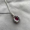 Luxurious S Women Color Necklaces Pendants Fine Jewelry Ladies Ruby Gemstone Pendant Present Gift Idea Pendant Necklace FemaleLuxury