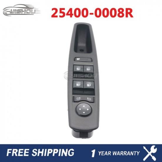 25400-0008R New Power Window Master Control Switch for Renault Fluence L30 10-16