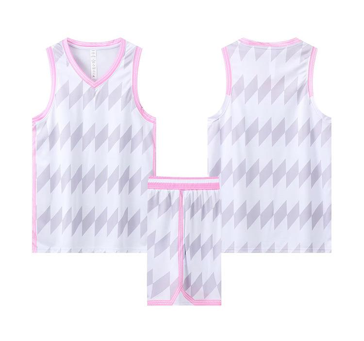 Basketball Suit Sports Men'S Vest Basketball Suit Youth Children Primary School Students Training Suit Digital Printing