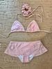 New sweet French women's split two-piece swimsuit ins Korean version of hot spring vacation bikini swimsuit set