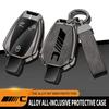 Zinc Alloy Car Key Case For Mercedes Benz C Class Remote Control Protector For Mercedes Benz C300 C260 C200 C180 Key Cover