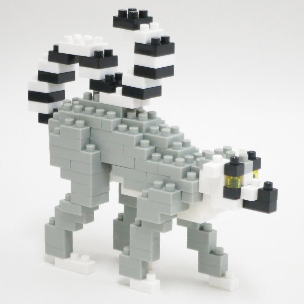 nanoblock Lemur Ring-tailed NBC_166