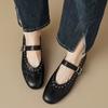 Fashion 2025 Spring New Trend Fashion Women Laofers Mary Jane Casual Leather Ballet Shoes French Style Retro Soft Sneakers Zapatillas
