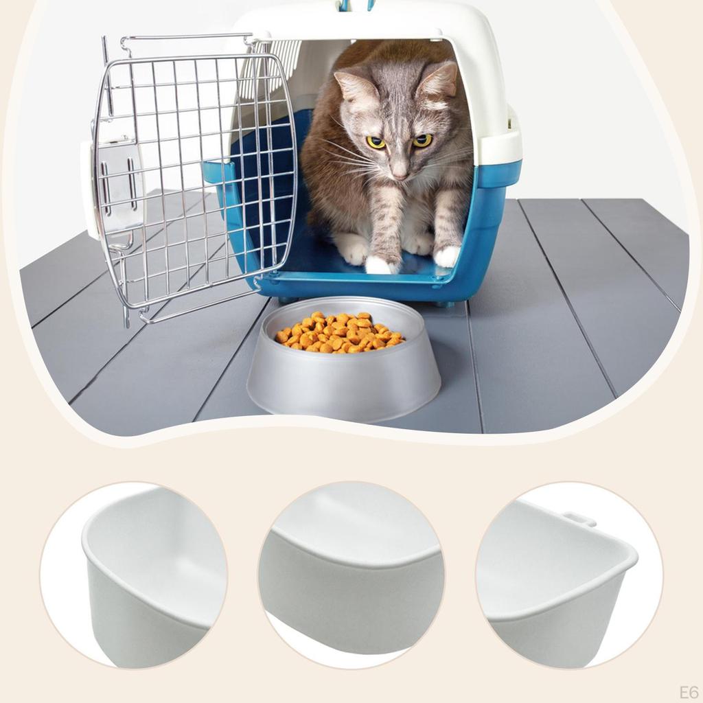 2 Durable, High-quality, Easy-to-mount Hanging Pet Feeders, Practical Feeders for Dogs And Cats.