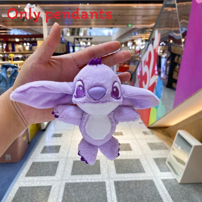 Stitch Plush Keychain With Keyring For Backpack Decor And Collectors