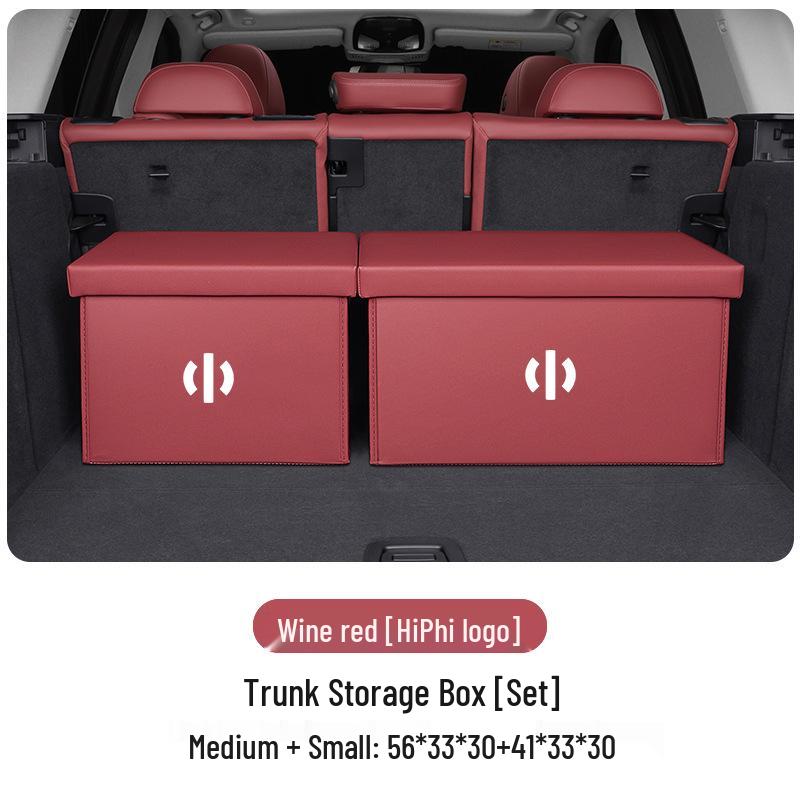HiPhi Z/X/Y Car Trunk Folding Storage Box: Large Capacity Interior Accessory