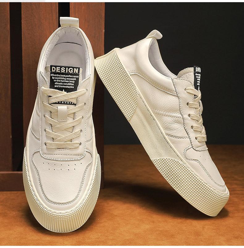 Men's shoes autumn 2024 new breathable casual shoes Korean version of the trend with shoes men's heavy-soled sports shoes