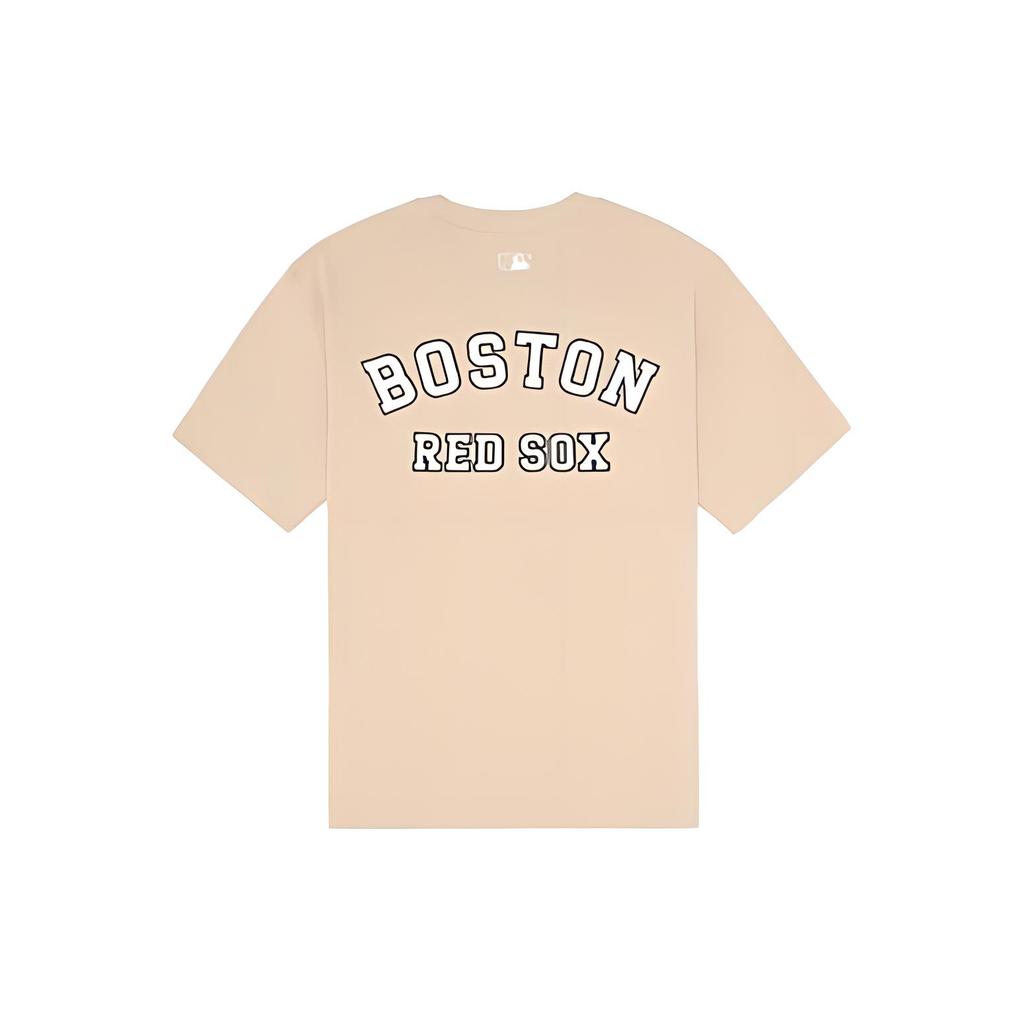 New MLB SS23 T Shirt Unisex Light Sandy Brown 3ATSV0533-43SAL