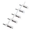 5 Pcs Canopy Lock For Diy Rc Plane Cockpit Hatch Door Fixed Lock Hatch Cover Aircraft Model Accessories
