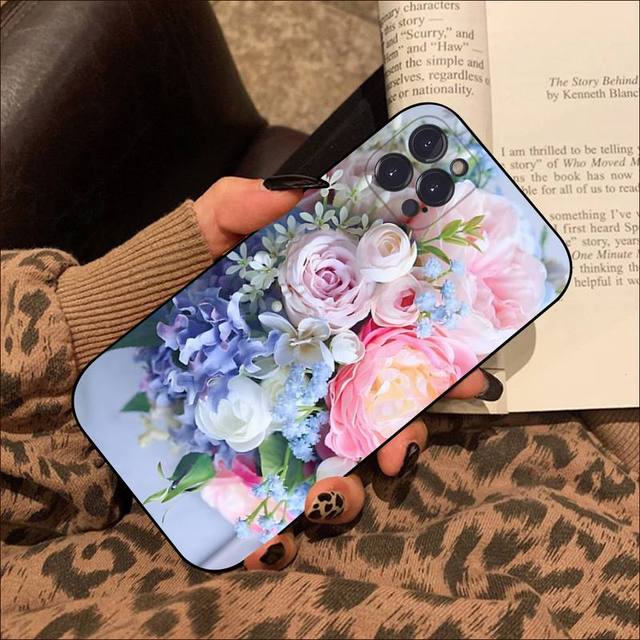 

Чехол для телефона «Цветок, розовые пионы, пион» для Iphone 8, 7, 6, 6s Plus X Se 2020, Xr Xs 14, 11, 12, 13, Mini Pro Max, чехол для мобильного телефона For iphone SE 2020