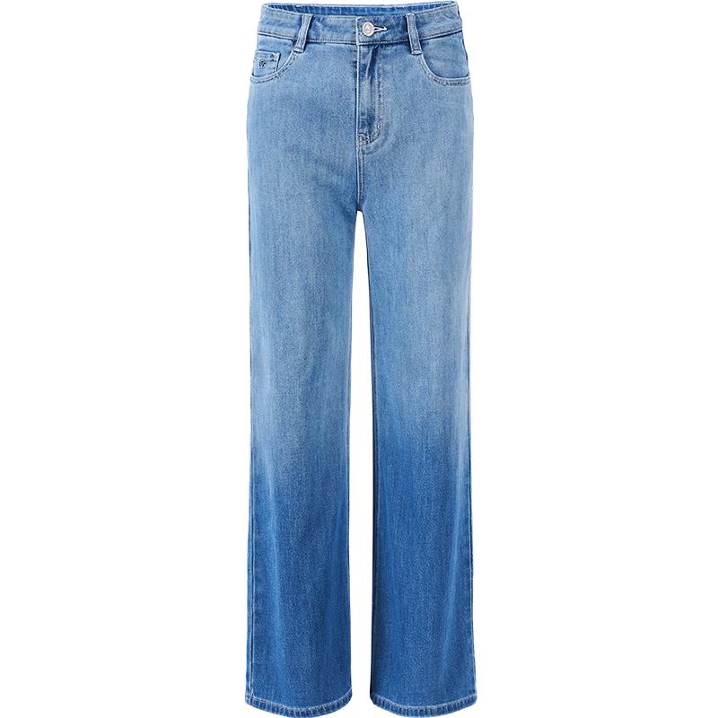 

GIOVANNI VALENTINO Women s Gradient Straight-Leg Lightweight Jeans L