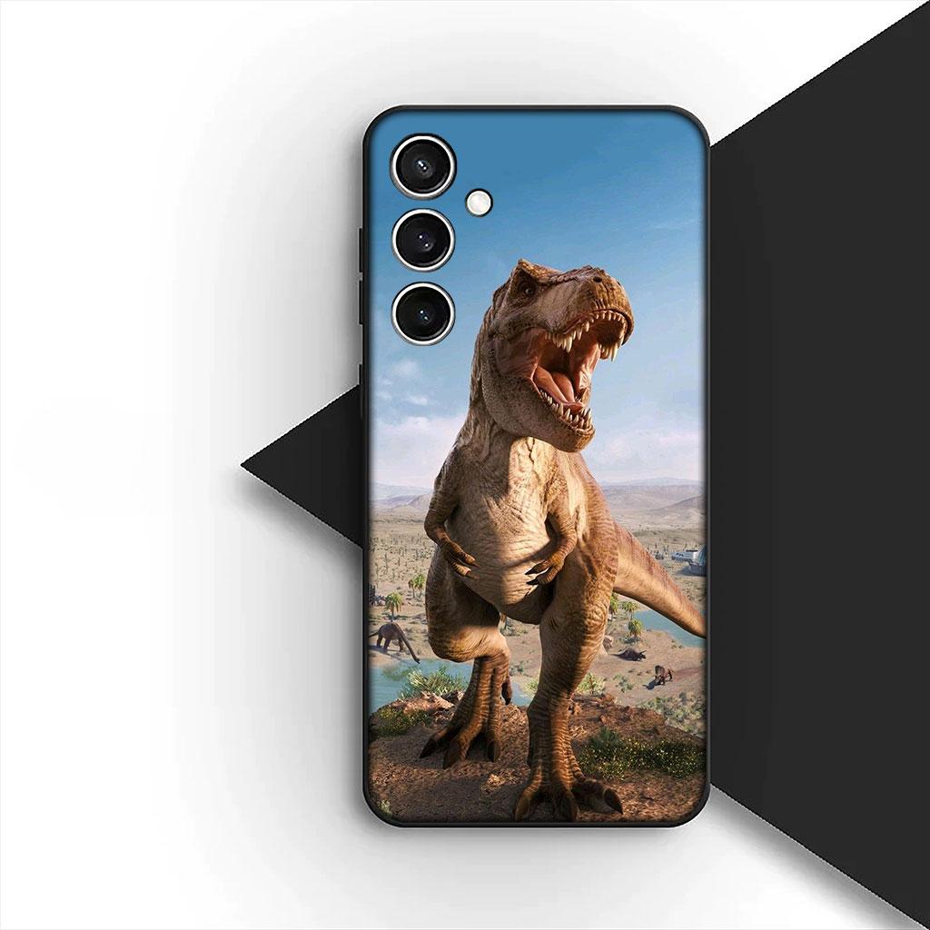 Phone Cover for Motorola Moto G86 G57 E14 E15 G14 G34 G35 G84 G24 A54 G15 Power E22 Casing Soft Case Wallpaper Dinosaur Anime