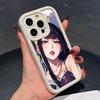 Senjumaru Shutara Phone Case for iPhone 17 16 15 14 13 12 11 Air Pro Max Plus White Soft TPU Shockproof Cover