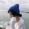 Neue Candy Farben Gestrickte Hüte Für Frauen Kpop Stil Twist Woolen Beanie Hut Herbst Und Winter Weibliche Kappe Halten Warme winter Hut