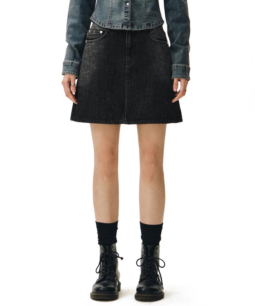 Deketeuumeon Signature Mini Skirt Dcsk001Blacka