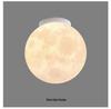 Modern Minimalist Large Creative Moon Ceiling Light for Children's Room & Bedroom