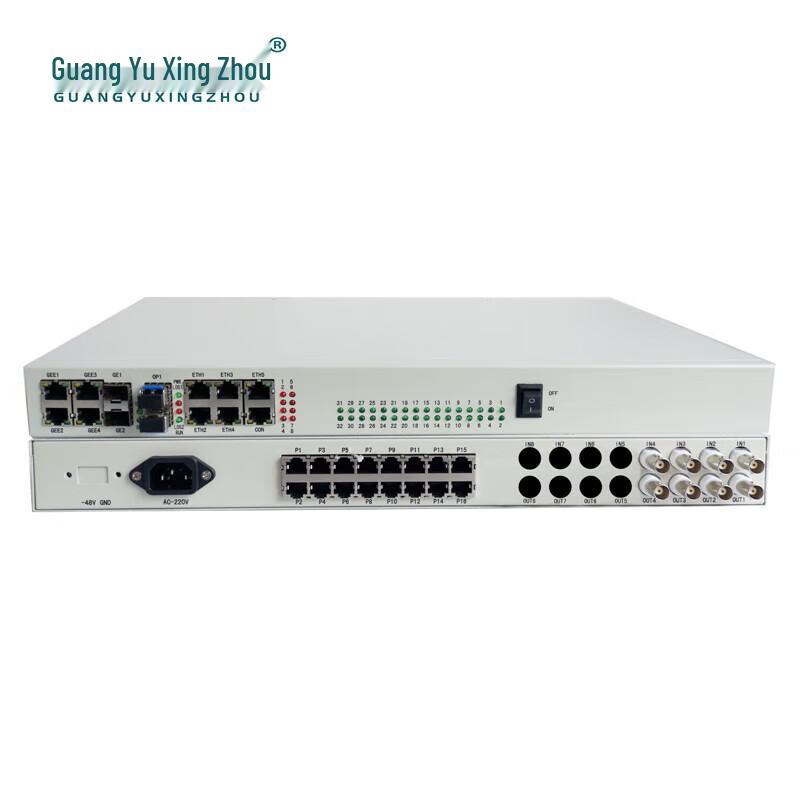 Guangyu Xingzhou GY-4P2GE2FE Multi-service Optical Transceiver