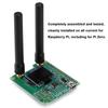 2019 V1.3 for MMDVM HS Dual Hat Duplex Hotspot Module OLED+Antenna Support for P25 DMR YSF