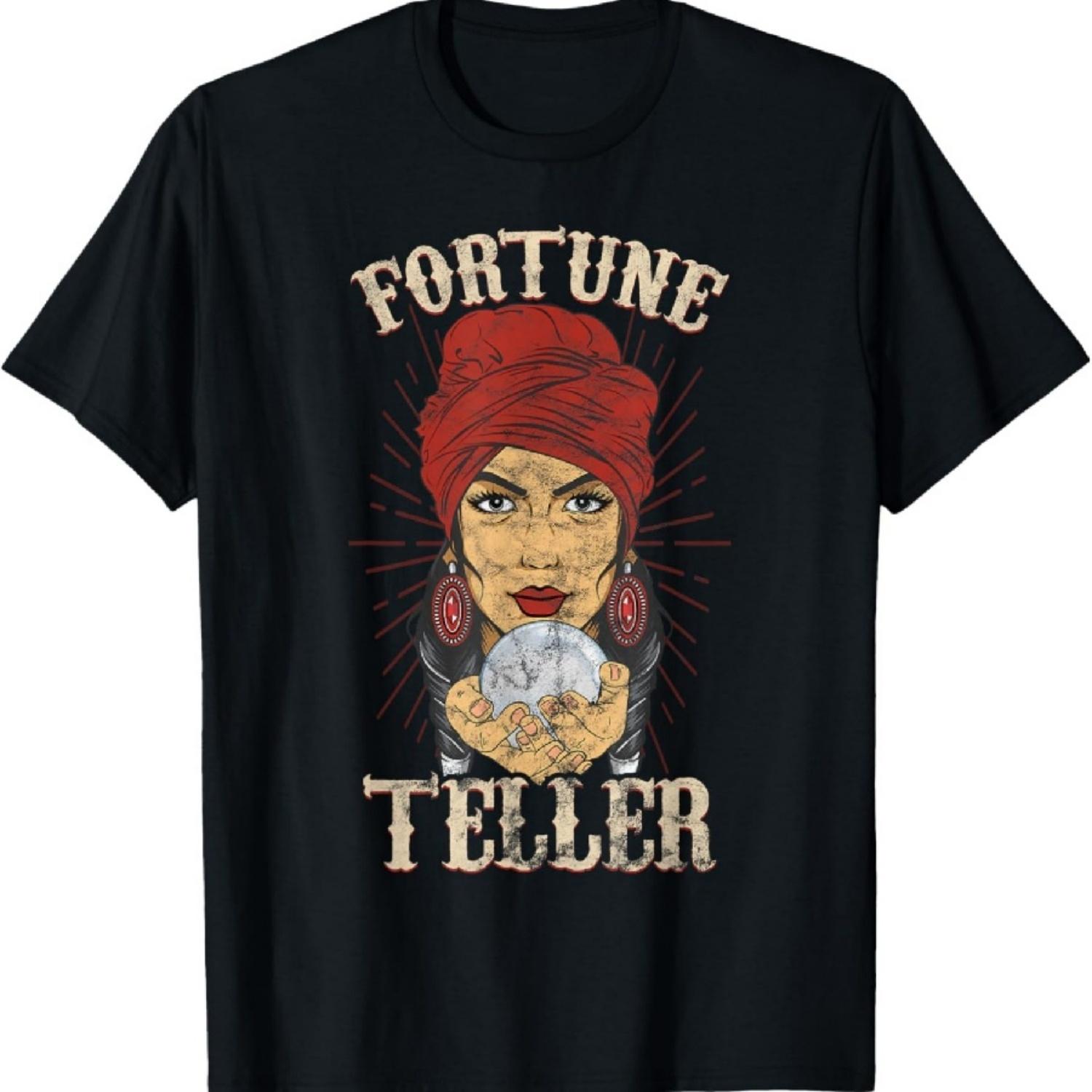 Рубашка Гадалки-Цыганки Психика - Футболка для Костюма Гадалки S