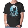 Unisex Crew Neck T-Shirt Master Fog Graphic Short Sleeve Casual Tee