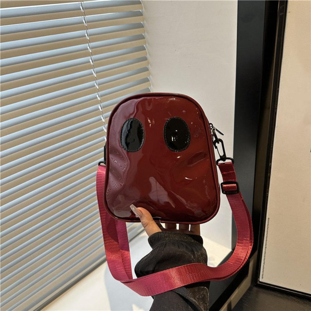 PU Halloween Ghost Bag Waterproof Crossbody Bag Novelty Clear Shoulder Bag  Kids Gifts