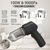 9000Pa 100W Mini Car Vacuum Cleaner Auto & Home Cordless Vacuum Cleaner Carpet Air Duster Wireless Car Vacuum Cleaner
