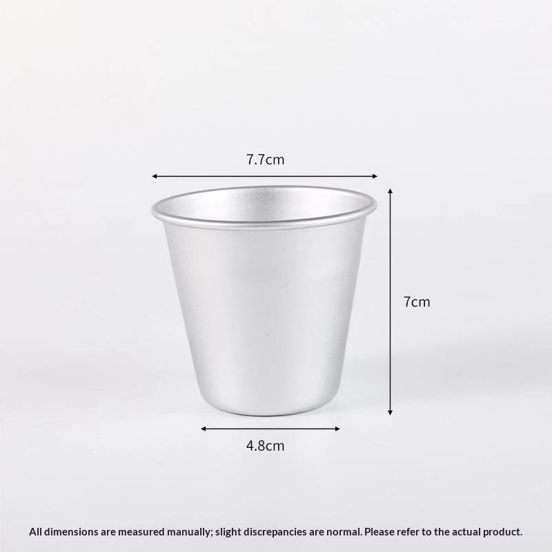 1Pc Optional Size Pastry Pudding Mold Decorating Tool Nonstick Baking Cups Metal Aluminum Pudding Mold Decorating Tool Cake Mold