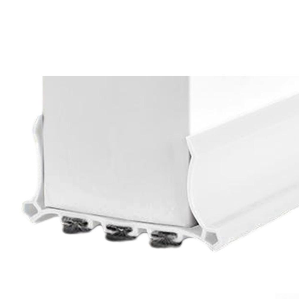 Уплотнительная полоса для нижней части двери Звукоизоляционная полоса Утолщенная шерстяная полоса белый