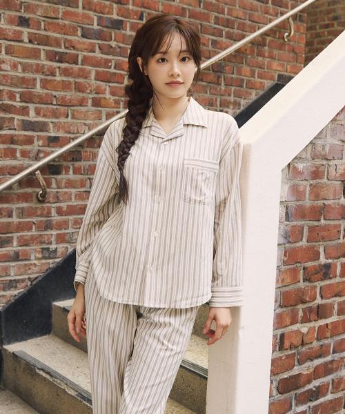 

[BYC] Cotton Rayon Unisex Pajama Set [Shipped from Korea] 100% Authentic Ivory - 085