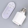 Wireless Remote Lamp Holder ABS E27 Base Range AC180-240V Timer Function Easy Install Heat Dissipation Smart Home Light