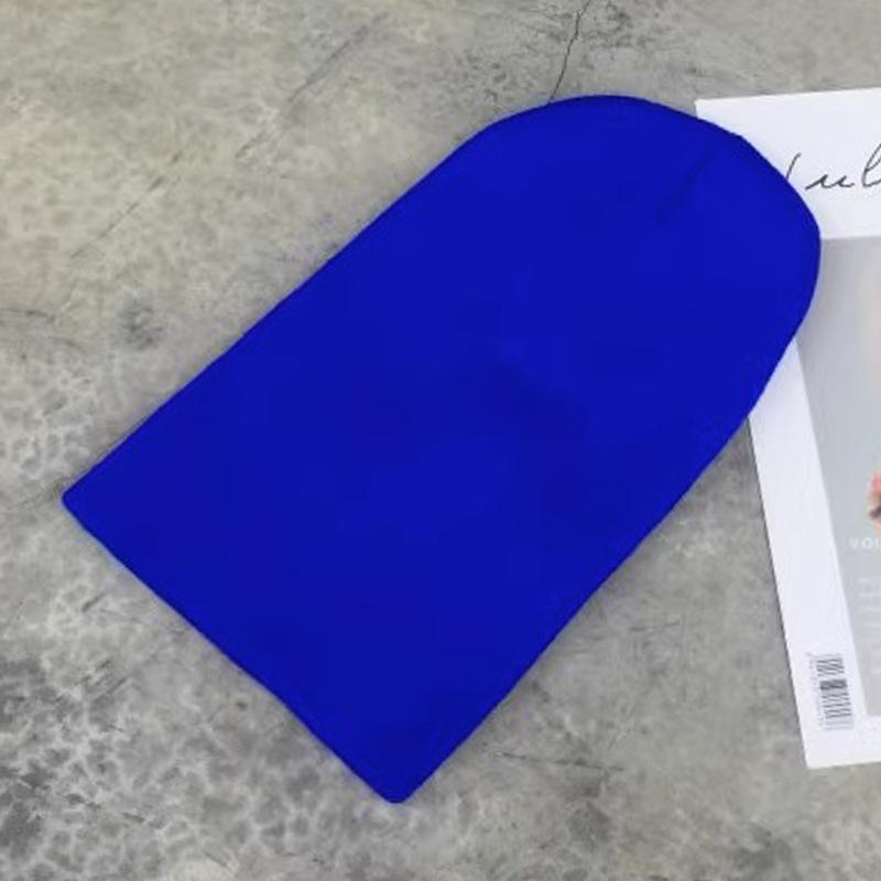 

Autumn and Winter Men and Women Same Hats Warm Knitted Hats Street Dance Wool Hats Pullover Hats Solid Color Versatile Pile Hats One Size