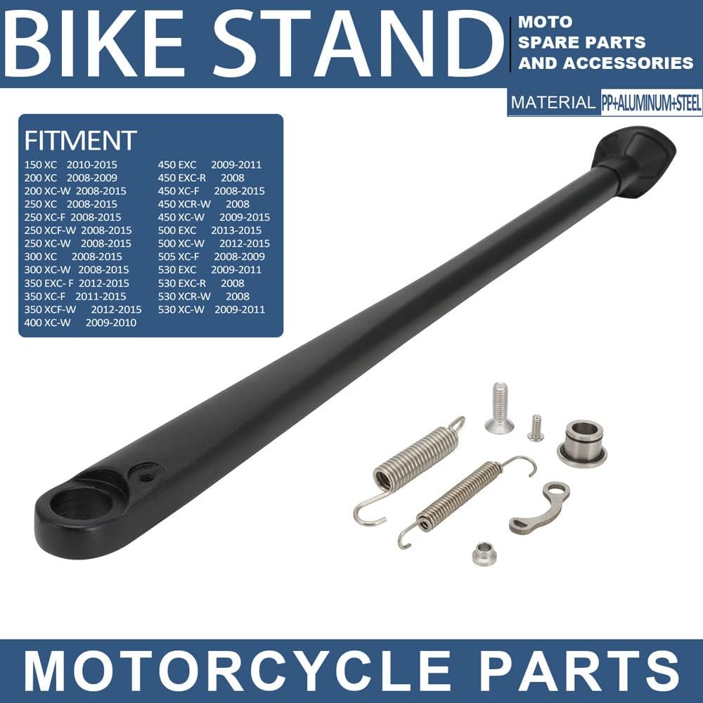 Dirt Bike Ständer Motorrad Seitenständer 7075 Aluminium mit Federn Schrauben für 150 200 250 300 350 400 450 500 505 530 EXC XC XCW XCF XCFW EXCF