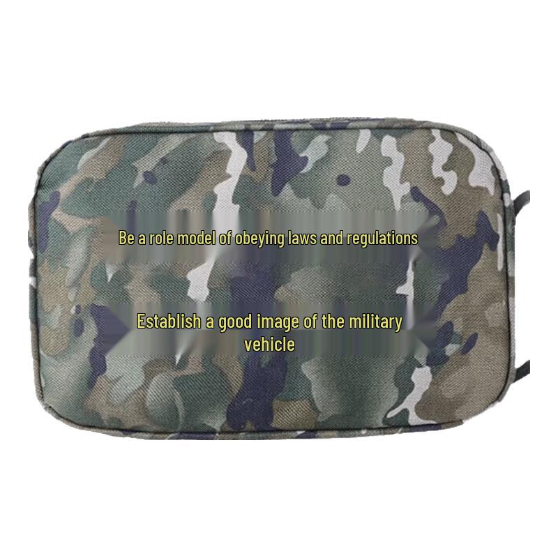 Camouflage Driving Document Organizer Bag