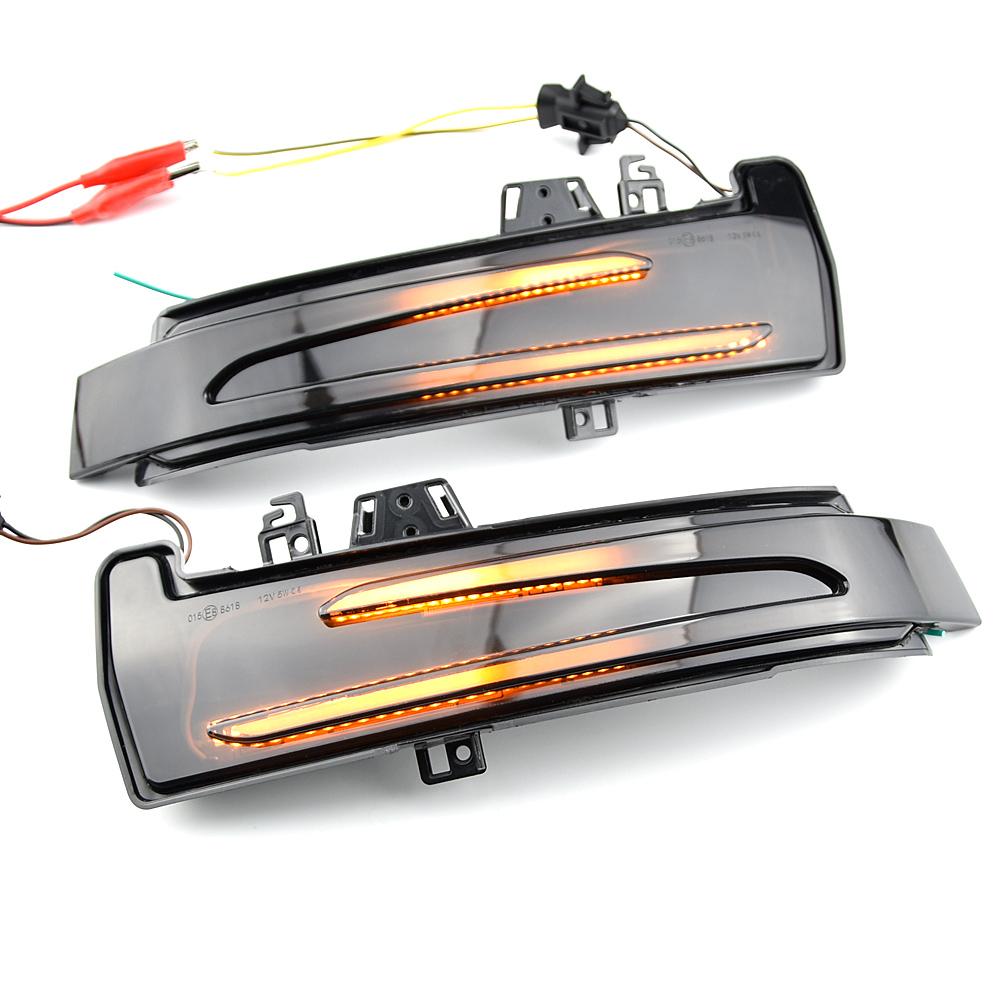 Side Mirror Indicator Light LED Blinker For Mercedes-Benz W176 W246 W212 W204 C117 X156 X204 W221 W218 Dynamic Turn Signal