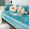 Winter Plush Thickened Rose Velvet Sofa Cushion Seat Cushion Warm And Non-Slip Simple Modern Sofa Cover Cover Cloth Towel